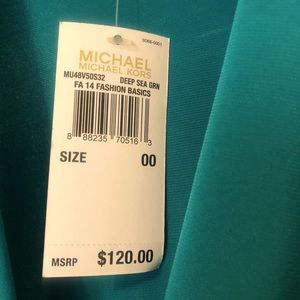 Wrap Dress in deep sea green